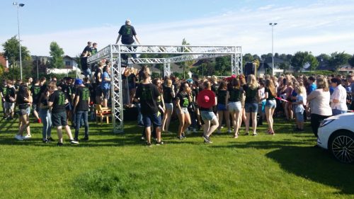 Chaostag auf dem Sportplatz